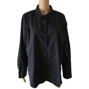 George brand black long-sleeved women's shirt, size XXL (351)